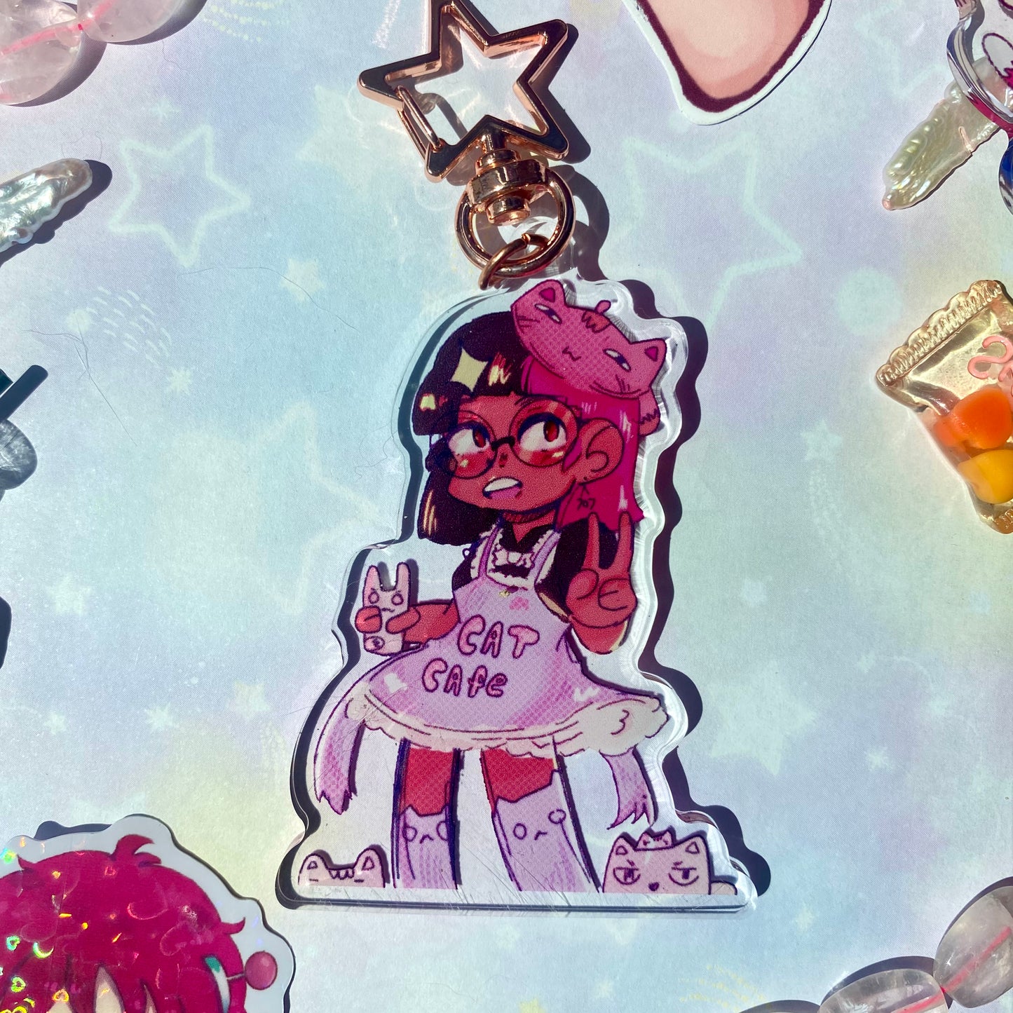 Zippy 🌸 Acrylic Keychain