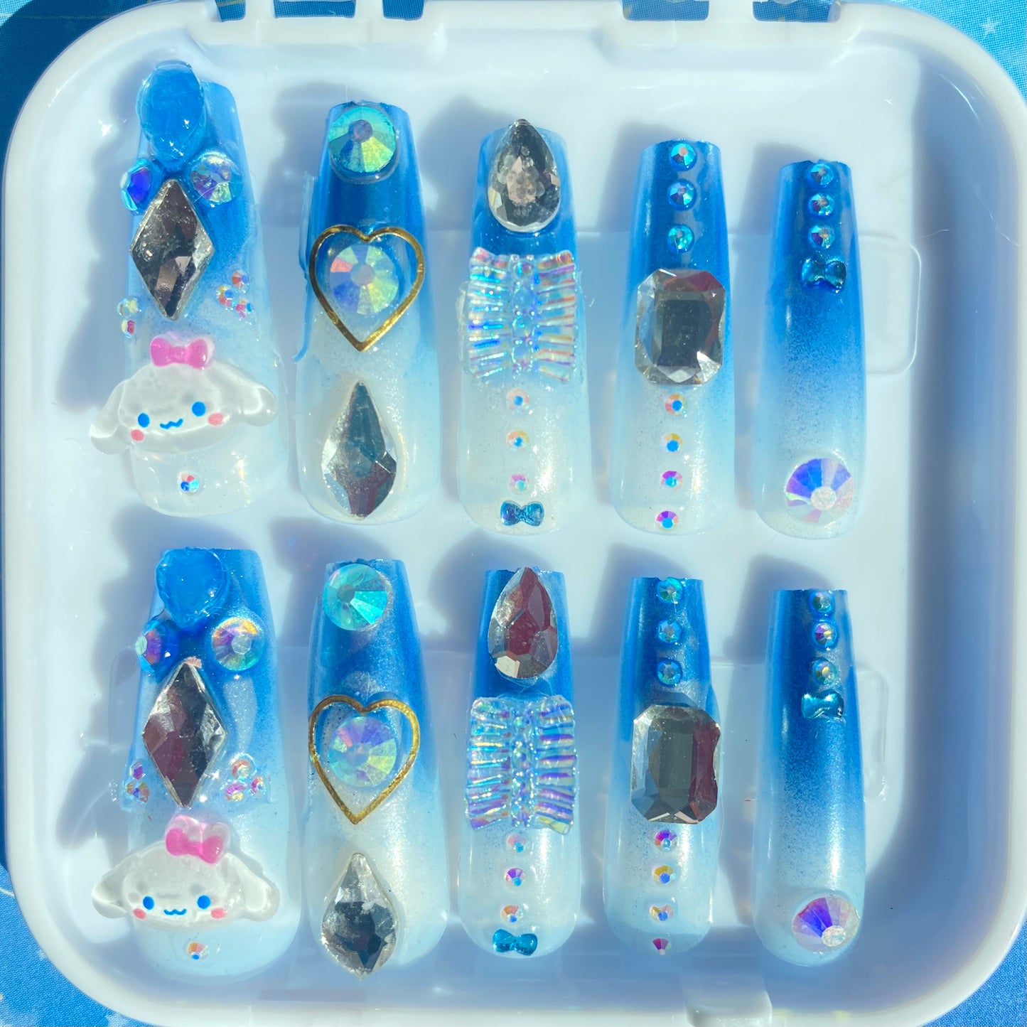 Cinnamon Roll Nail Set