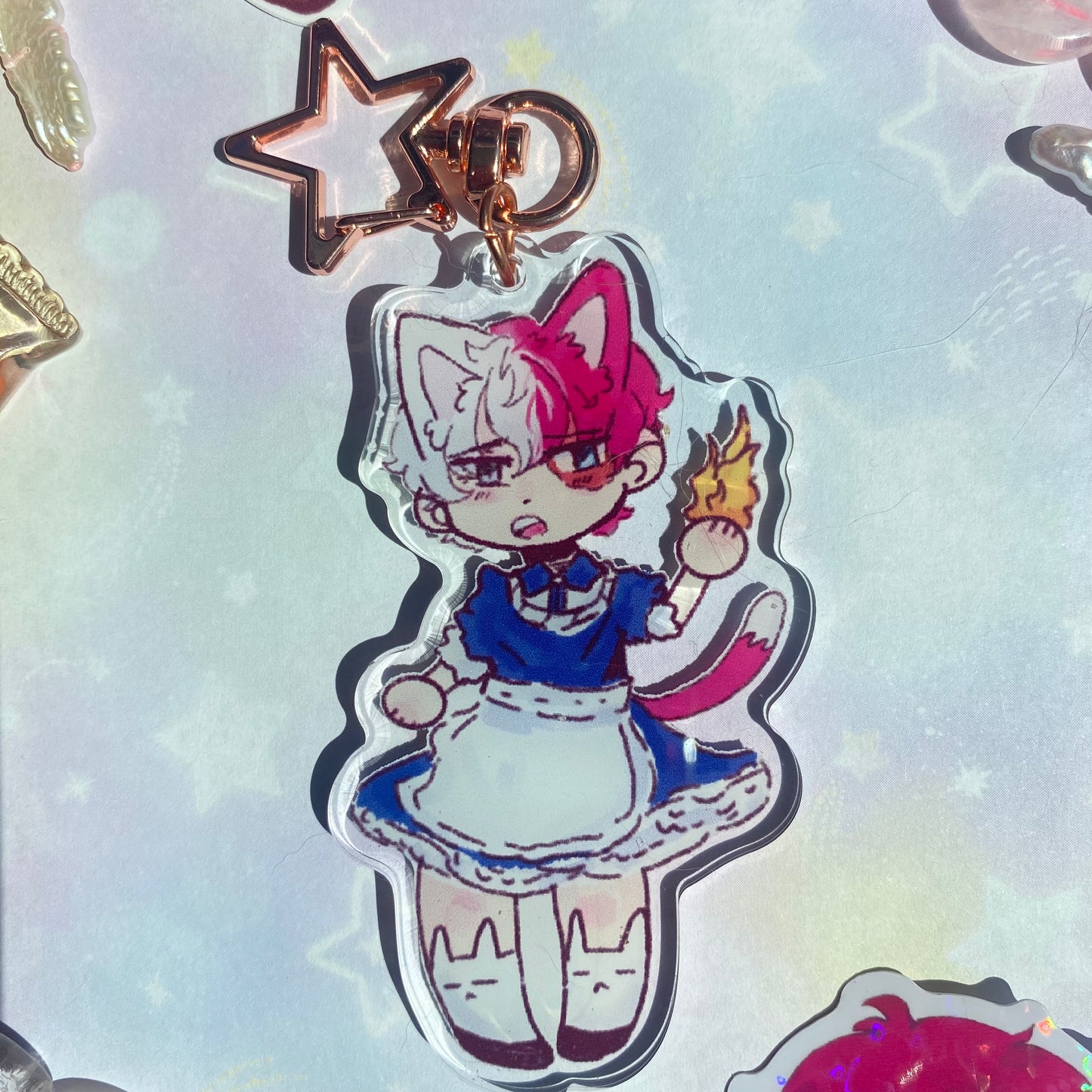 Todoroki 🌸 Acrylic Keychain