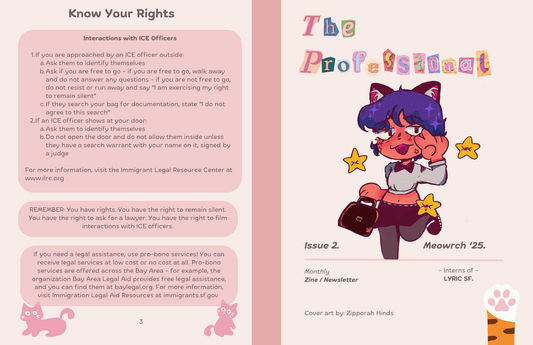 Lyric Monthly Zine