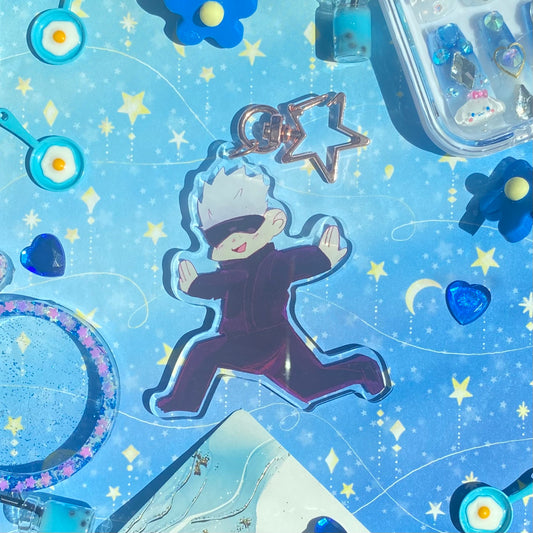 Gojo 🌸 Acrylic Keychain