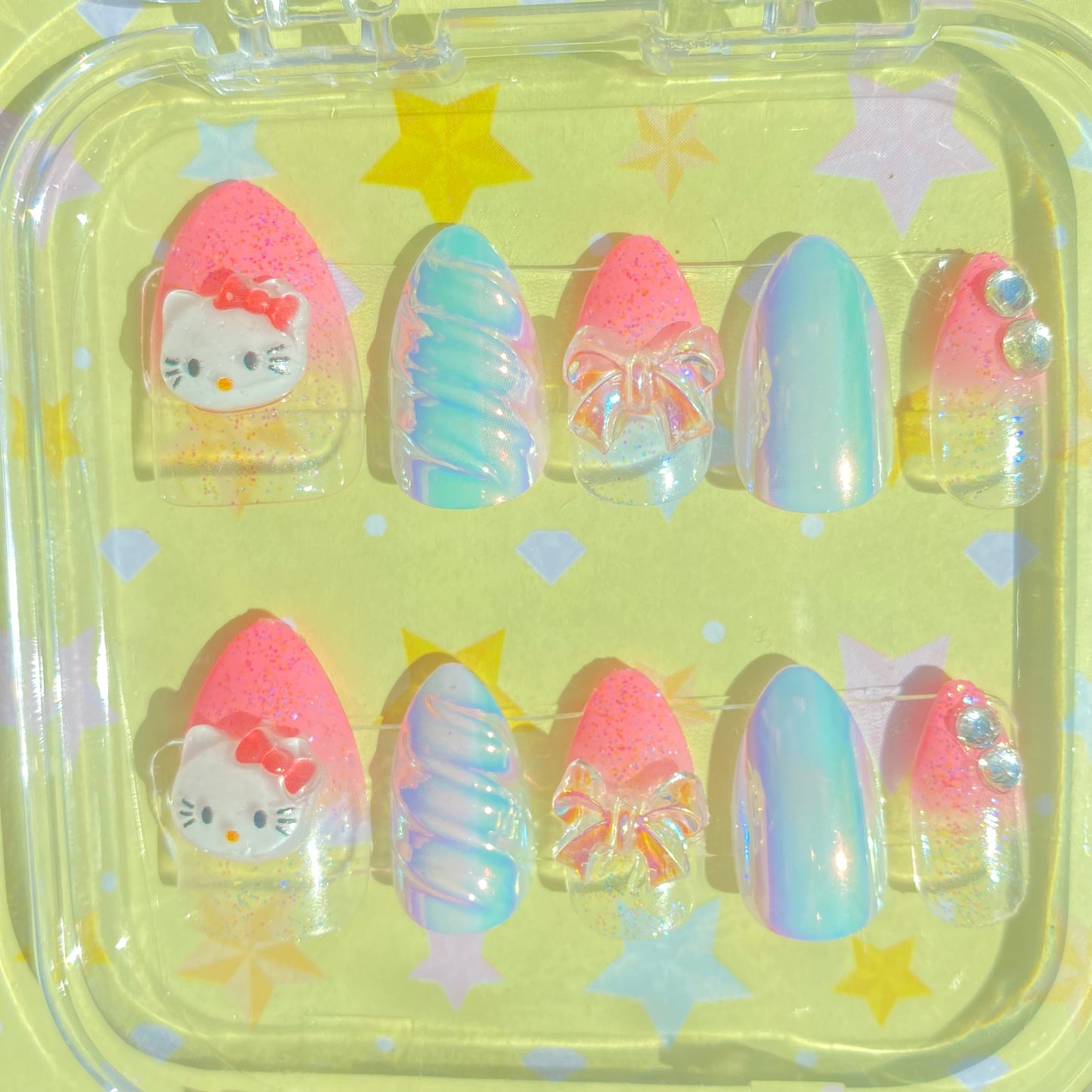 Hello Kitty Nail Set