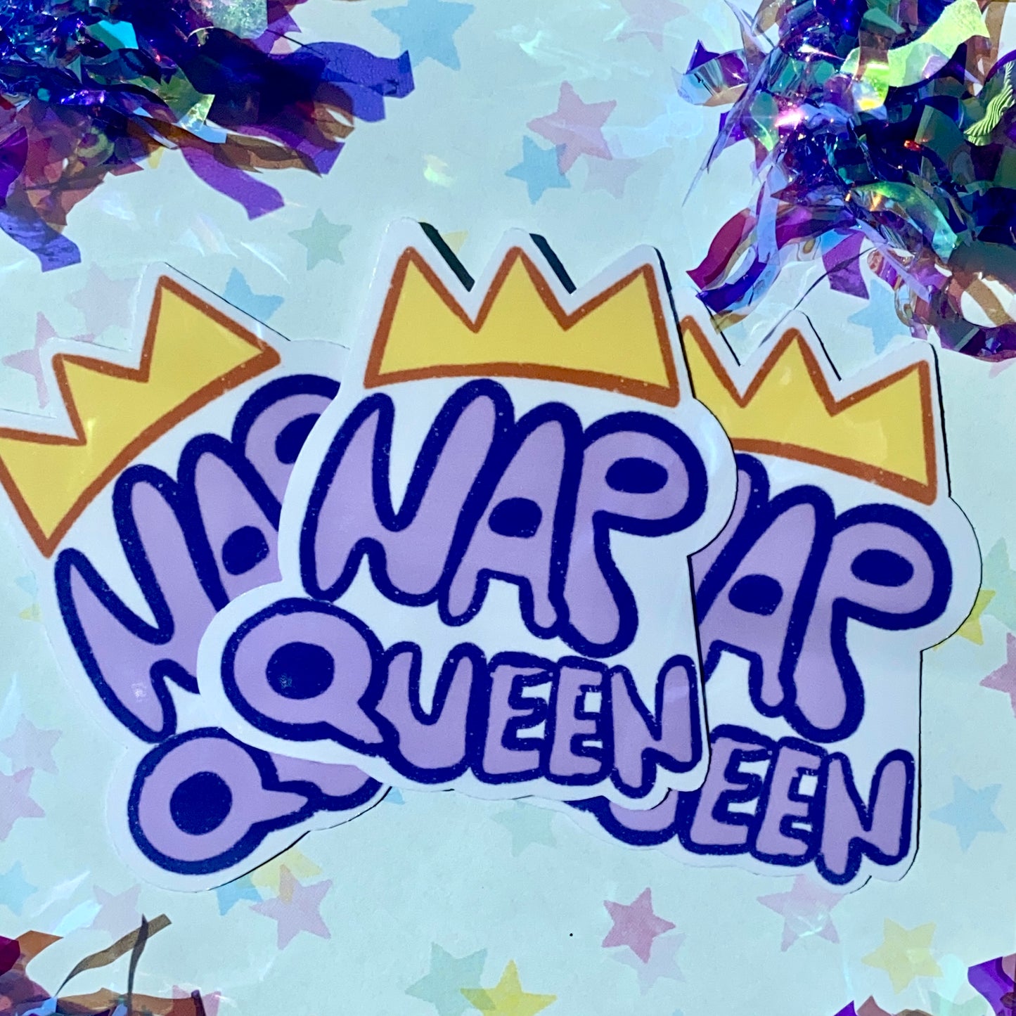 Nap Queen Sticker