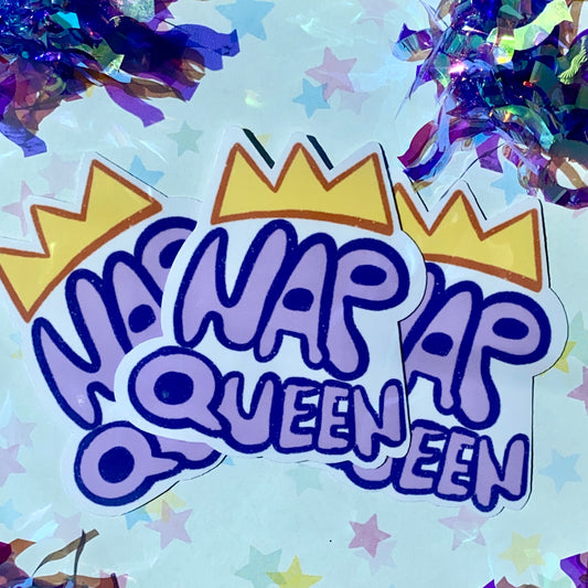 Nap Queen Sticker