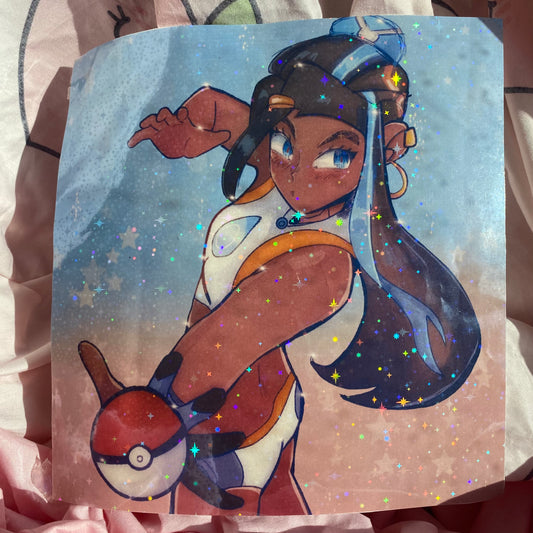 Nessa Pokémon Print