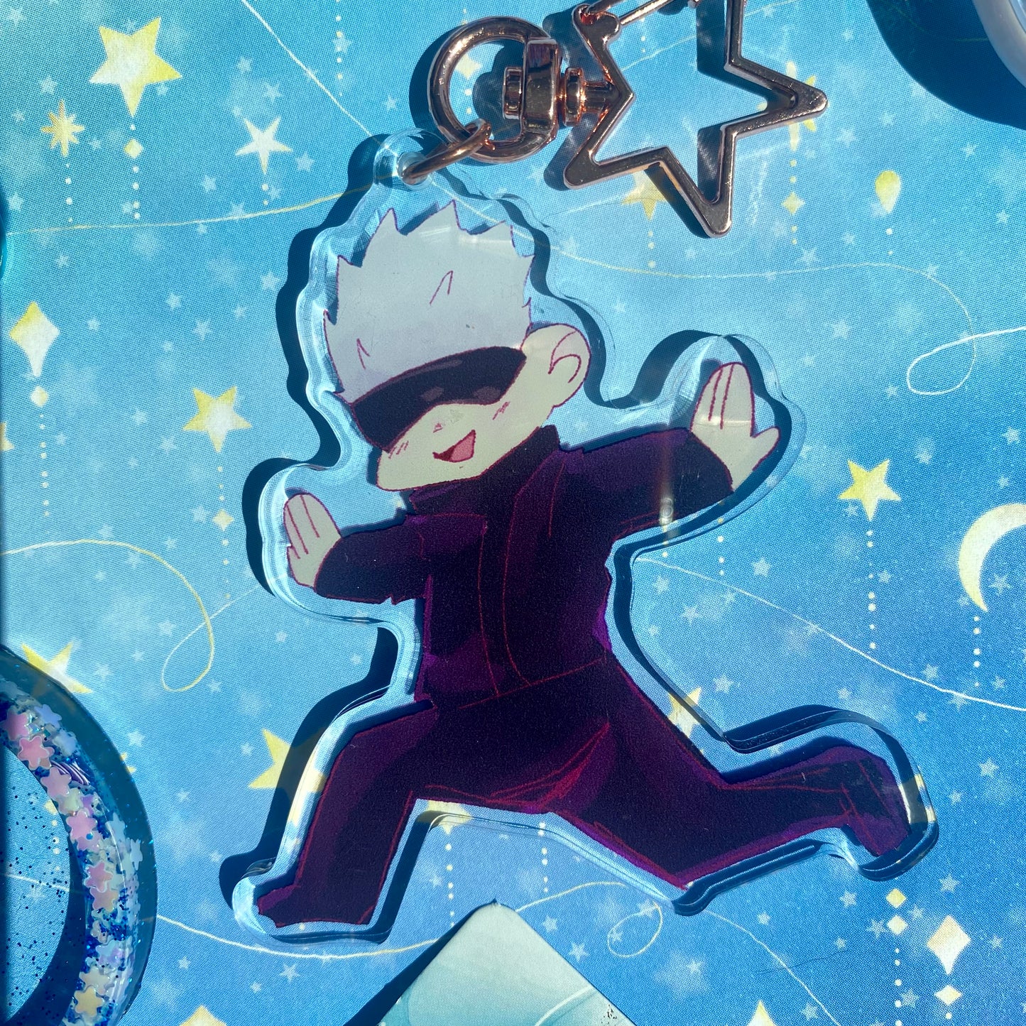 Gojo 🌸 Acrylic Keychain