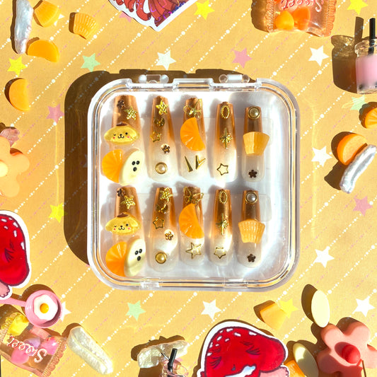Pompompurin Nail Set