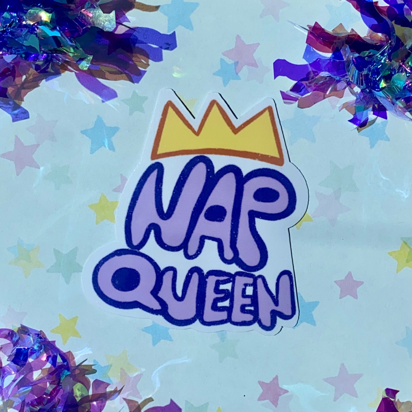 Nap Queen Sticker