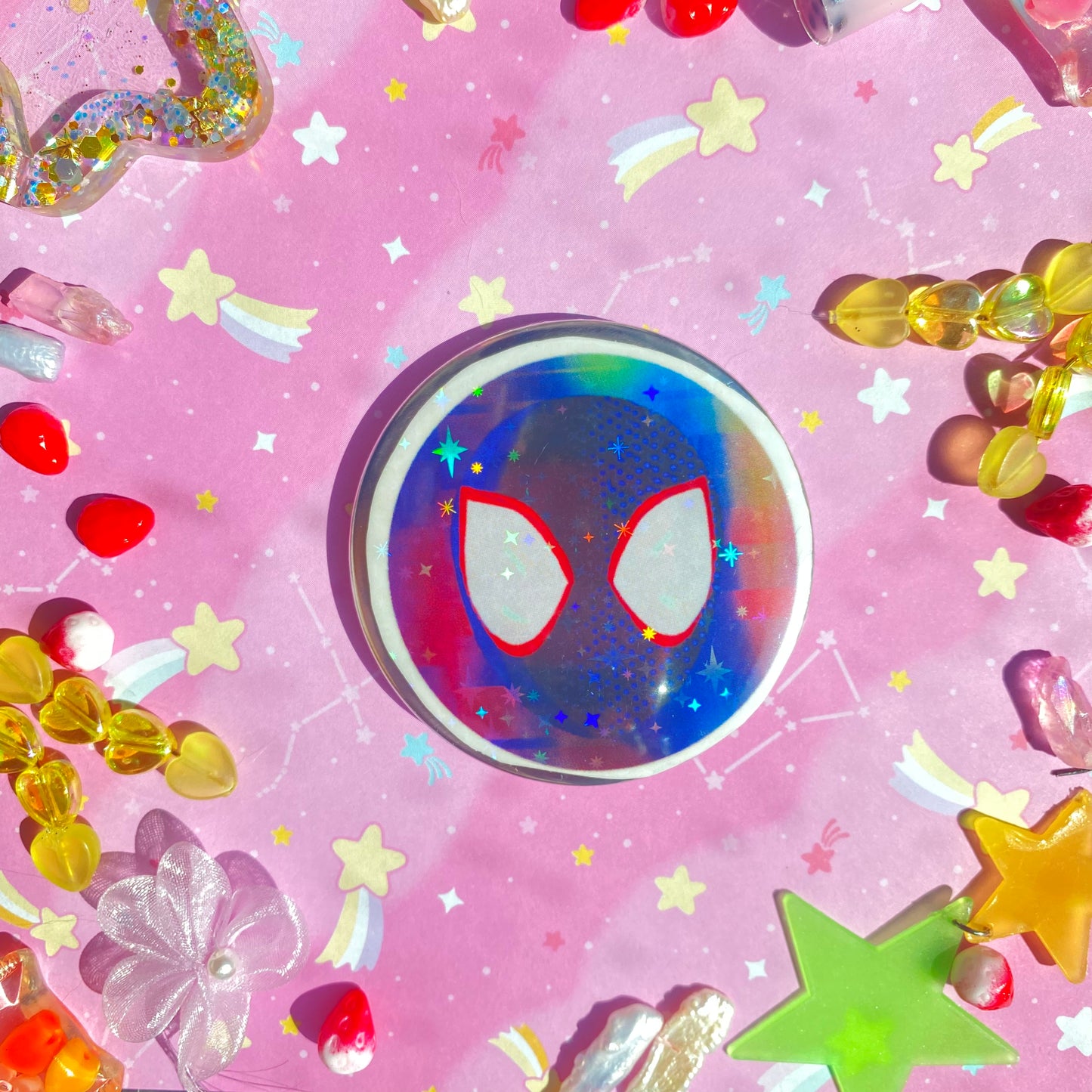 Spider Man Miles Button