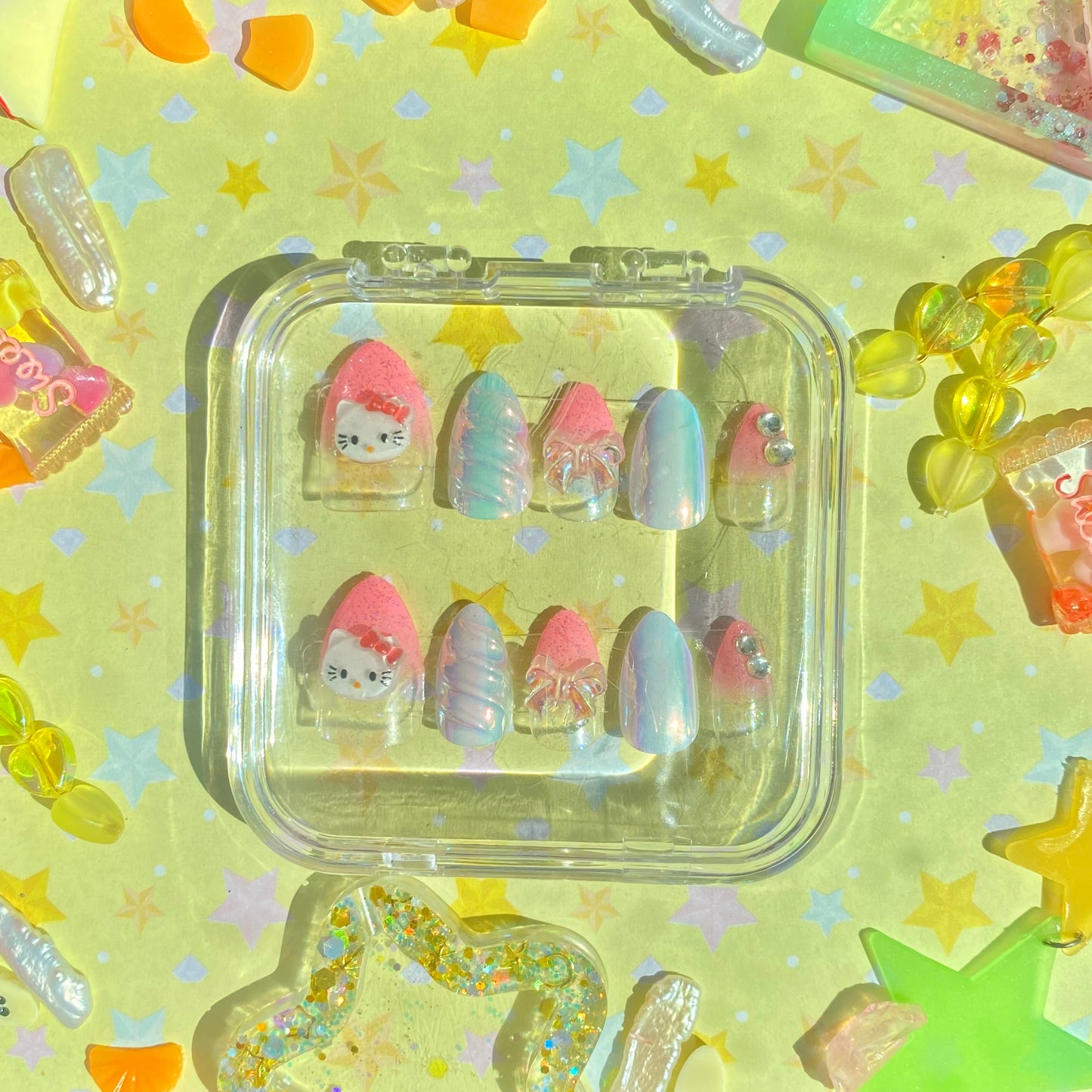 Hello Kitty Nail Set