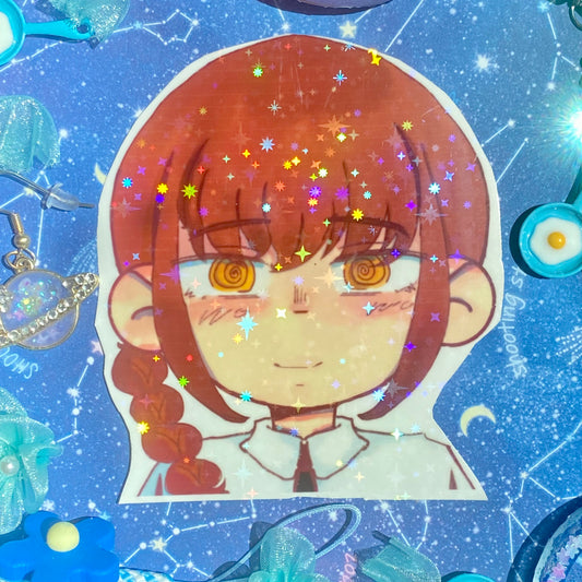 Makima Chainsaw Man Sticker