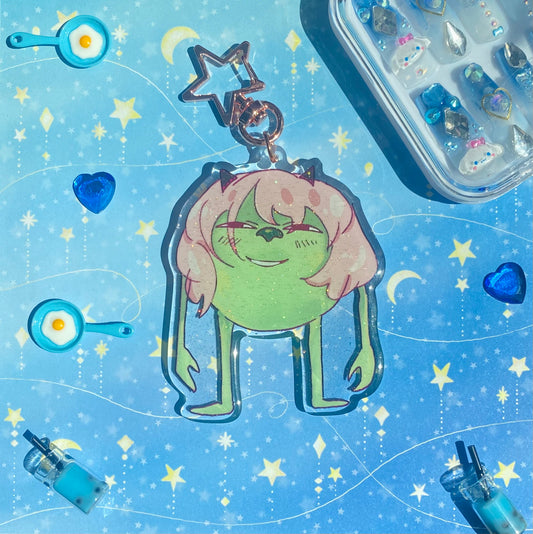 Mike Wazowski 🌸 Acrylic Keychain