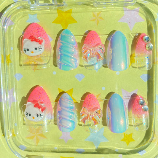 Hello Kitty Nail Set