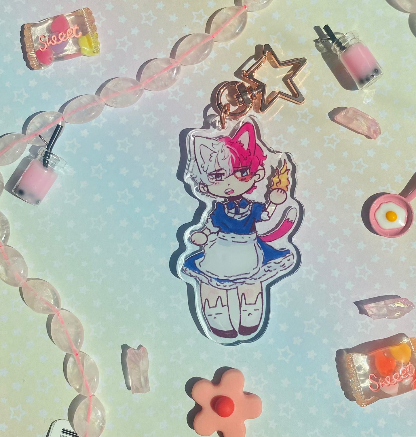 Todoroki 🌸 Acrylic Keychain