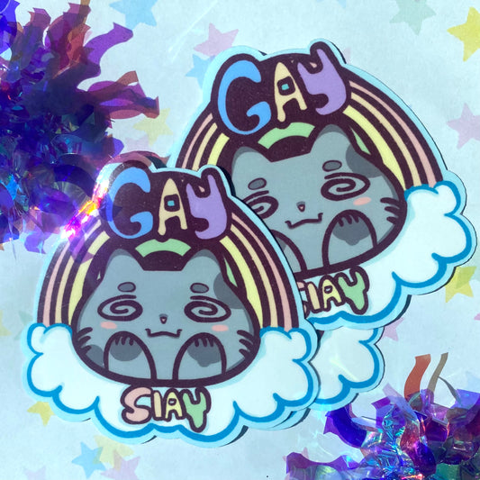 Gay & Slay Sticker